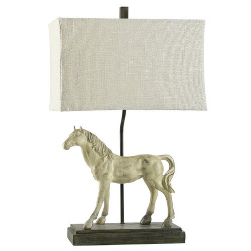 Gray Beauty Table Lamp