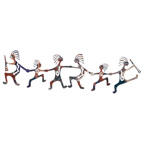 Happy Kokopellis Over the Door Wall Hanging