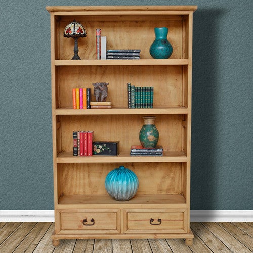 Hawkins Bookcase with Two Drawers