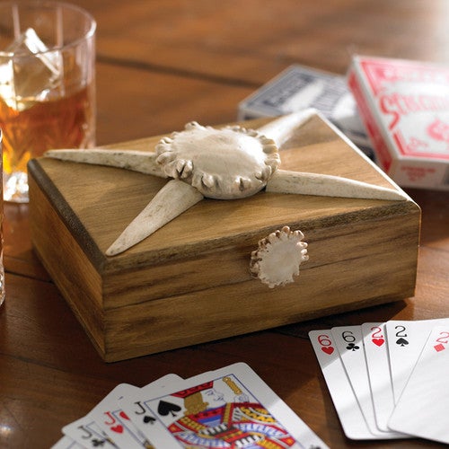 Antler Playing Card Box
