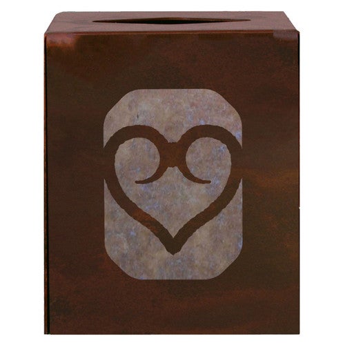 Heart Square Tissue Cover