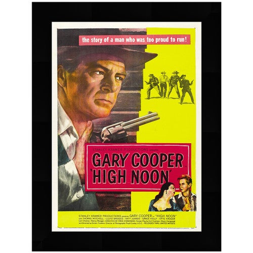 High Noon Movie Poster Framed Art