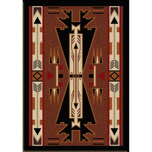 Horse Blanket Brown Rug - 3 x 4