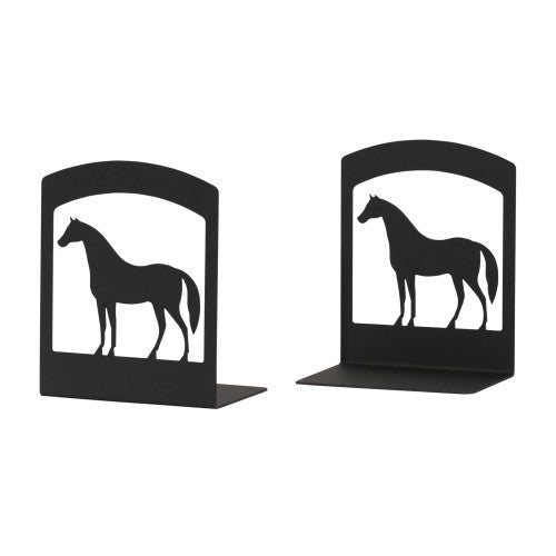 Horse Silhouette Bookends