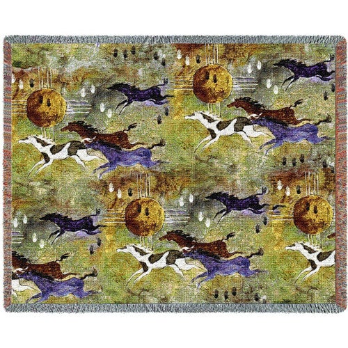 Horses of Zia Blanket