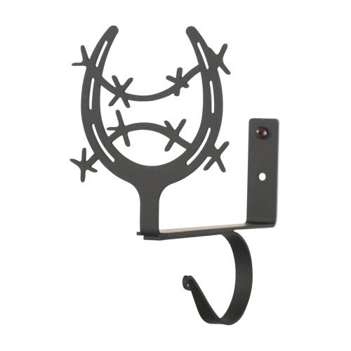 Horseshoe Curtain Shelf Brackets Pair