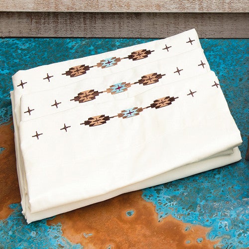 Navajo Cream Sheet Set - Queen