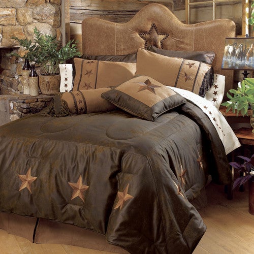 Laredo Chocolate Bed Set - Super King