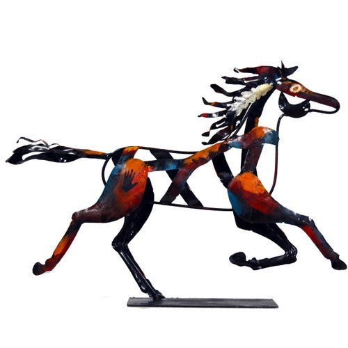 Indian Galloping Horse Sculpture
