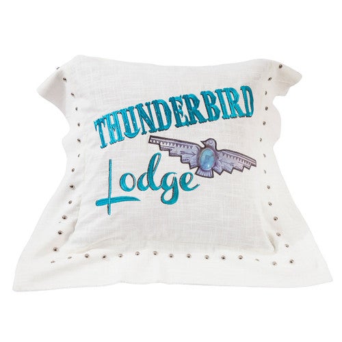 Jewel Accent Thunderbird Pillow