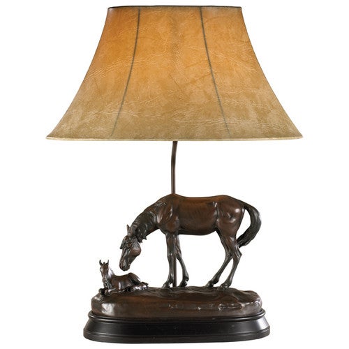 Just Resting Horse Lamp