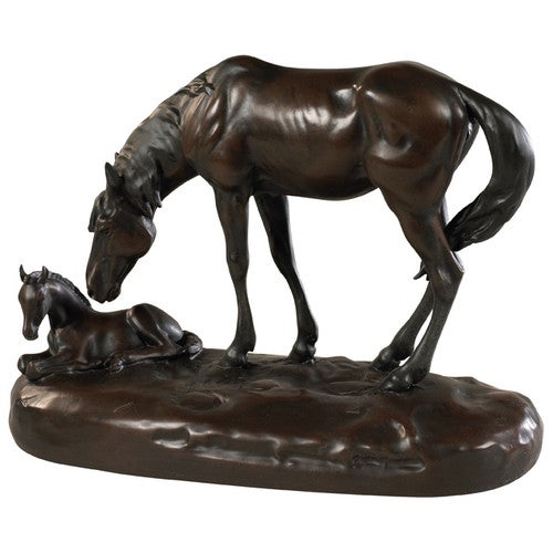 Just Resting Horse Sculpture
