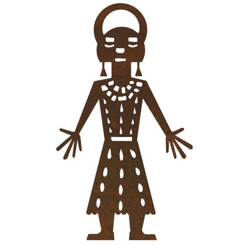Kachina Figure 2 Wall Art