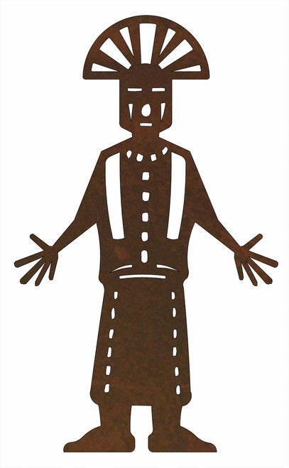 Kachina Figure 3 Wall Art
