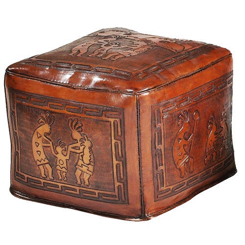 Kokopelli Large Ottoman