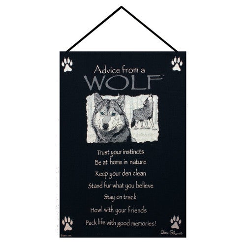 Lessons from a Wolf Wall Tapestry