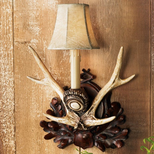 Black Forest Antler Wall Sconce