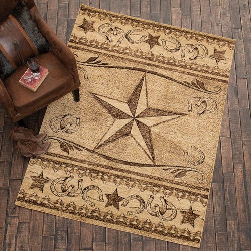 Lone Star Corral Rug - 8 x 10