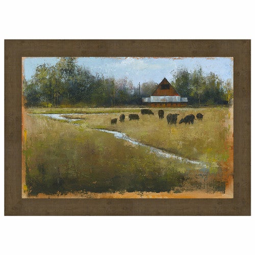 Meandering Farmland Wall Art
