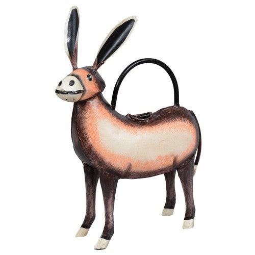 Metal Donkey Watering Can