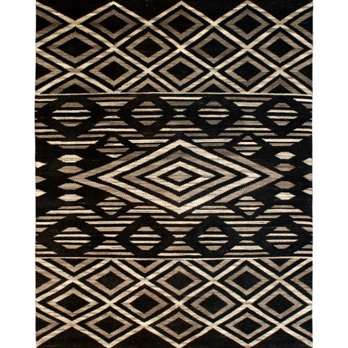 Midnight Diamonds Rug - 6 x 9