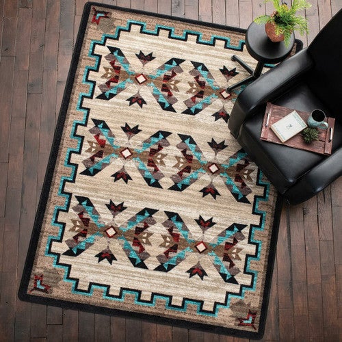 Mojave Arrows Rug - 5 x 8