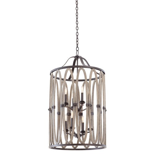 Morgan 8 Light Foyer Pendant