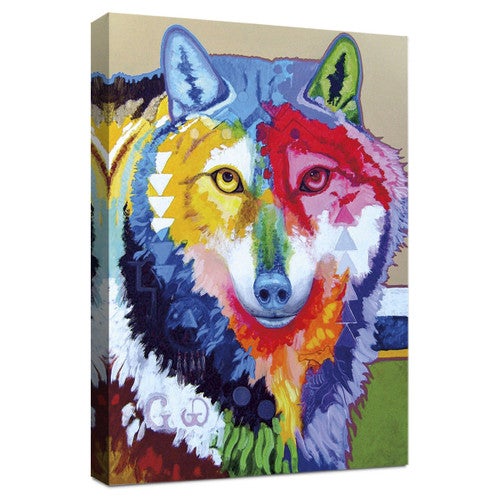 Motley Wolf Wall Art