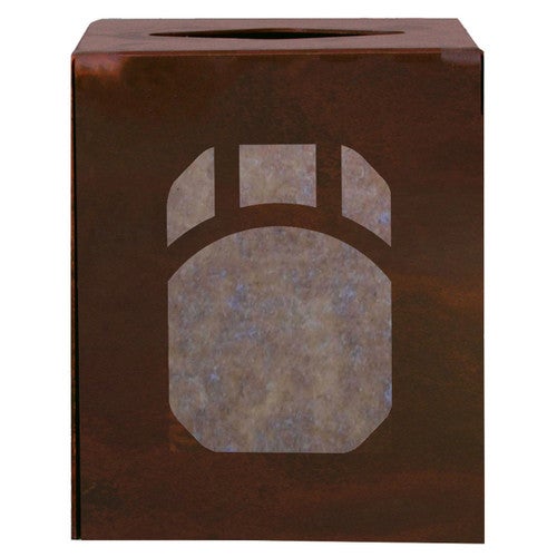 Mountain Mission Square Tissue Cover