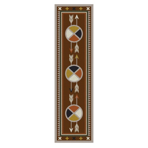 Muroc Arrows Rug - 2 x 8