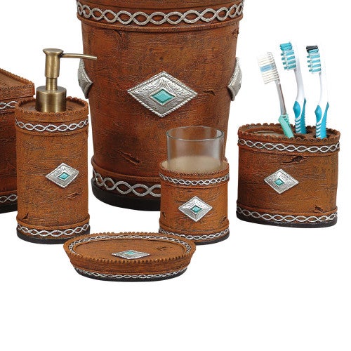 Navajo Bath Set - 4 pcs - OVERSTOCK