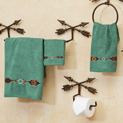 Navajo Turquoise Towel Set (3 pcs)