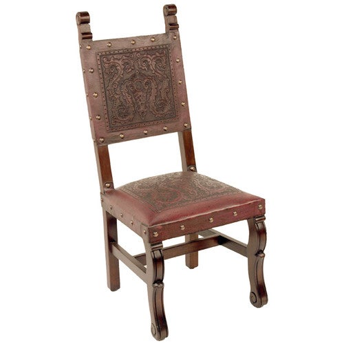 Spanish Heritage Red Chair - Set of 6