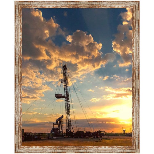 Oilfield Sunset Framed Art