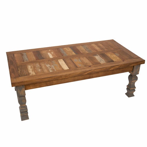 Old Wood Industrial Gray Coffee Table