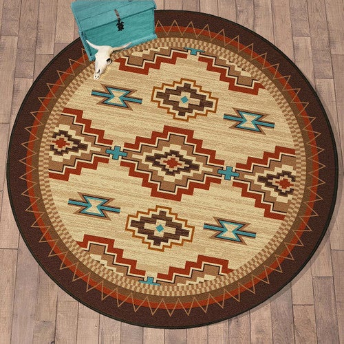 Painted Mesa Rug - 8 Ft. Round