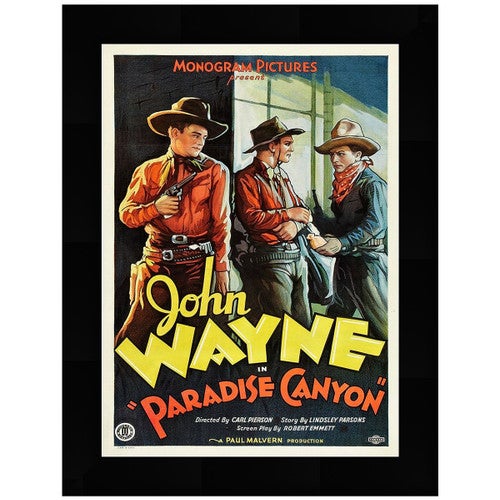 Paradise Canyon Poster Framed Art