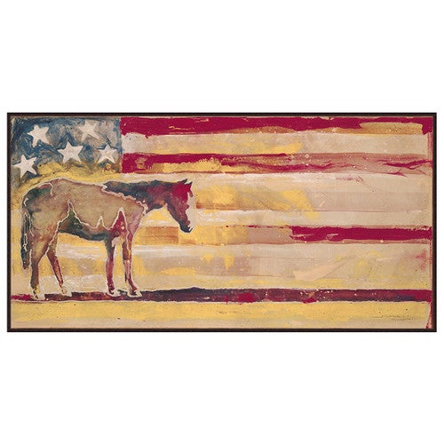 Patriotic Horse Wall Art
