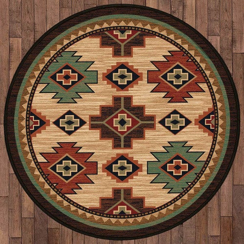 Pecos Valley Rug - 8 Ft. Round