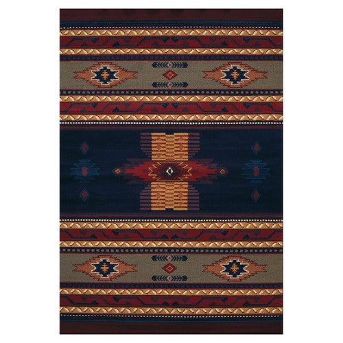 Phoenix Navy Rug - 2 x 7