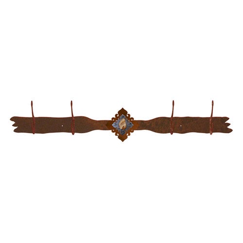 Picture Jasper Stone 4 Hook Coat Rack