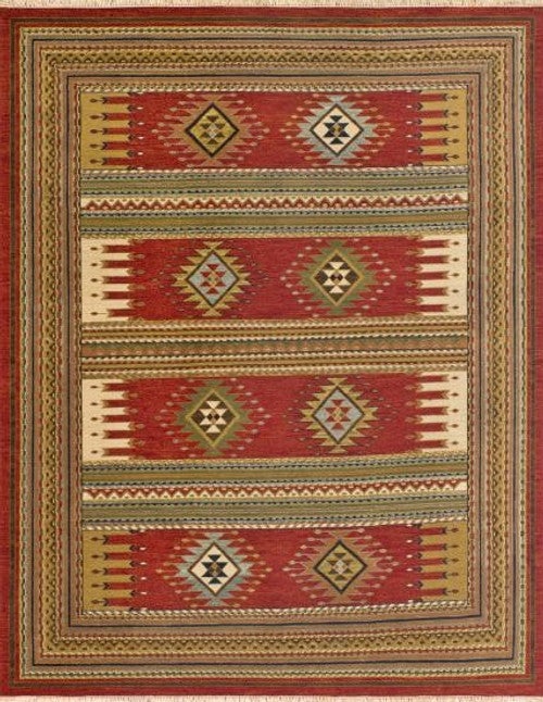 Pueblo Blocks Rug - 2 x 3