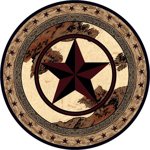 Ranger Hideout Rug - 8 Ft. Round