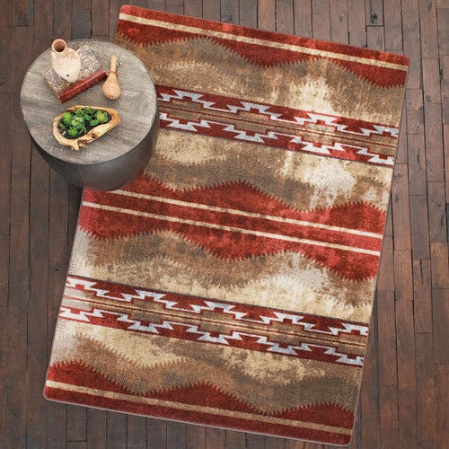 Red Canyon Natural Rug - 8 Ft. Round