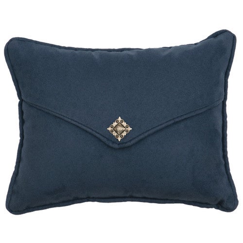 Redrock Canyon Navy Flap Pillow