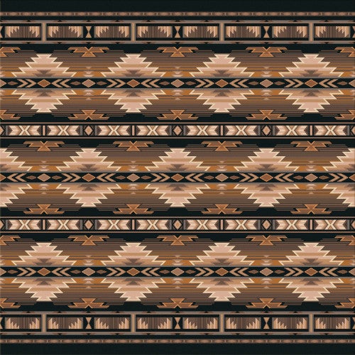 Rio Rancho Brown Rug - 8 Ft. Square