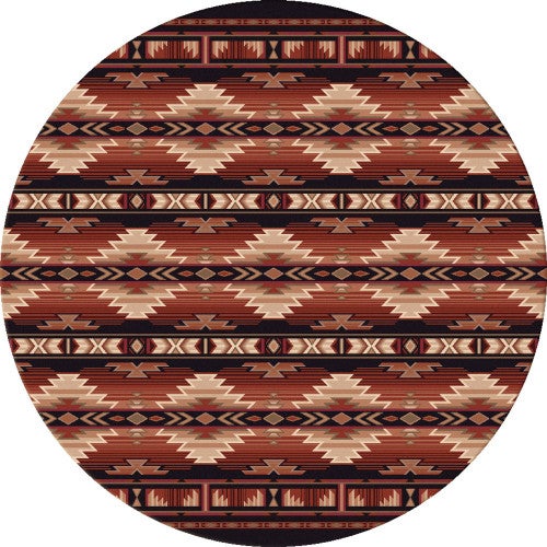 Rio Rancho Russet Rug - 8 Ft. Round