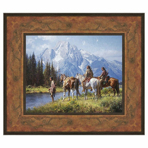 Rivers Edge Framed Canvas