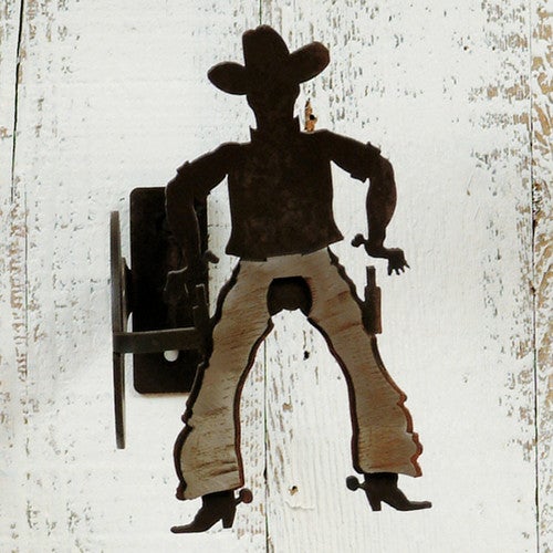 Cowboy Curtain Rod Brackets