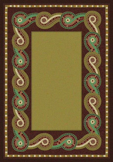 Rolling Water Rug - 8 x 11